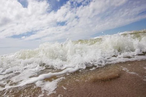 Wave splash Stock Photos