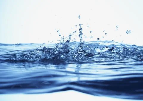 Wave splashing Stock Photos