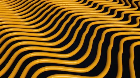 Wave splines Wave splines. Computer generated 3d render Copyright: xZoonar... Foto stock