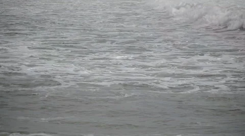 Wave In A Stormy Sea Vídeo Stock 48394009