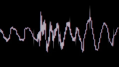 Wave Streak noise Stock Footage 72132018