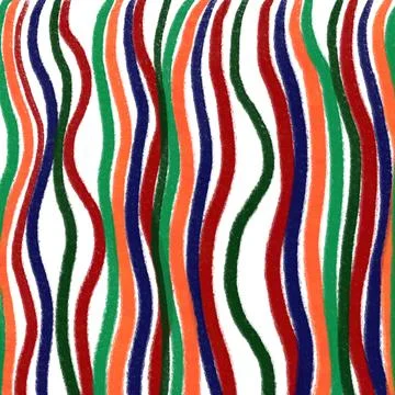 Wave, stripe, geometric, fabric, retro, stripes, illustration, pink, vintage, st Stock Illustration