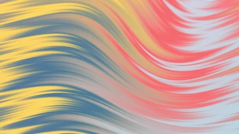 Wave with summer warm color Stock Footage 277978647