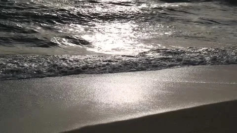 Wave sunset Vídeo Stock 284681522