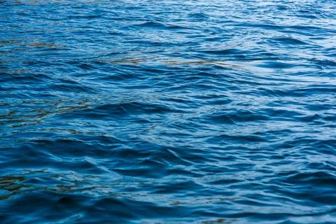 Wave on surface of lake Baikal Stock Photos