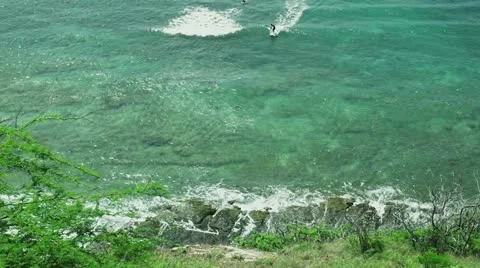 Wave surfer Stock Footage 11221720