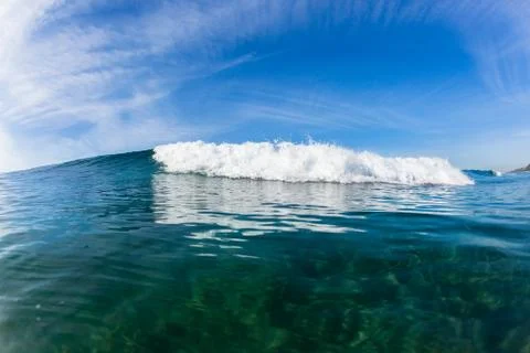 Wave Swimming Stock Photos