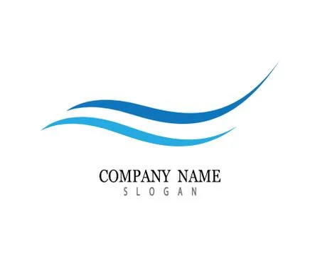 Wave symbol vector icon Stock Illustration