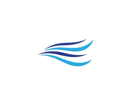 Wave symbol vector icon Stock Illustration