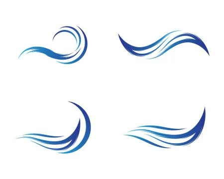 Wave symbol vector icon illustration design Stock Illustration