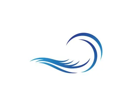 Wave symbol vector icon illustration design Stock Illustration