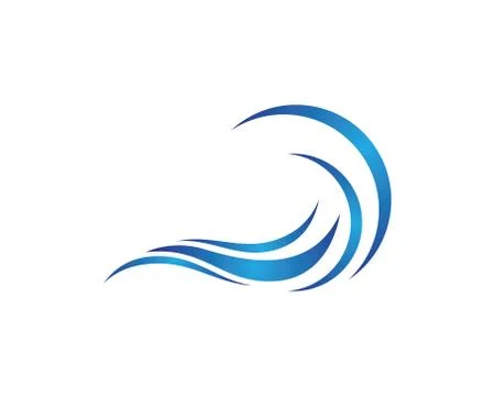 Wave symbol vector icon illustration design Stock Illustration