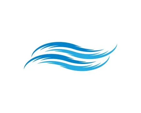 Wave symbol vector icon illustration design Stock Illustration