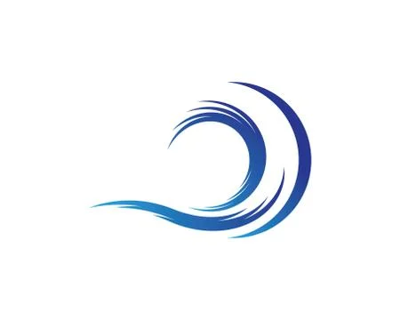 Wave symbol vector icon illustration design Stock Illustration