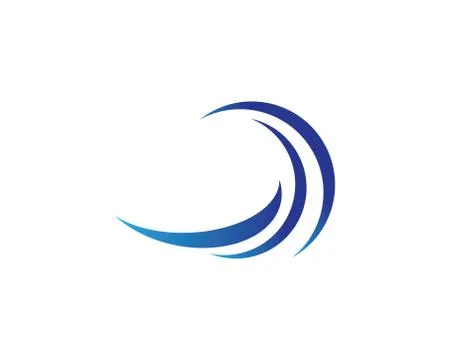 Wave symbol vector icon illustration design Stock Illustration