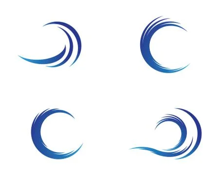 Wave symbol vector icon illustration design Stock Illustration