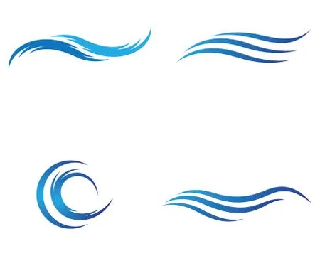 Wave symbol vector icon illustration design Stock Illustration
