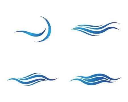 Wave symbol vector icon illustration design Stock Illustration