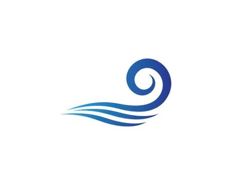Wave symbol vector icon illustration design Stock Illustration