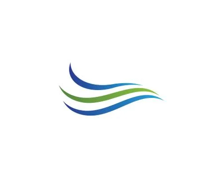 Wave symbol vector icon illustration design Stock Illustration