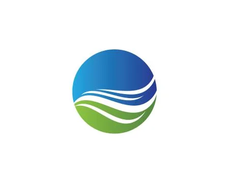 Wave symbol vector icon illustration design Stock Illustration