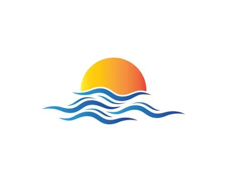 Wave symbol vector icon illustration design Stock Illustration