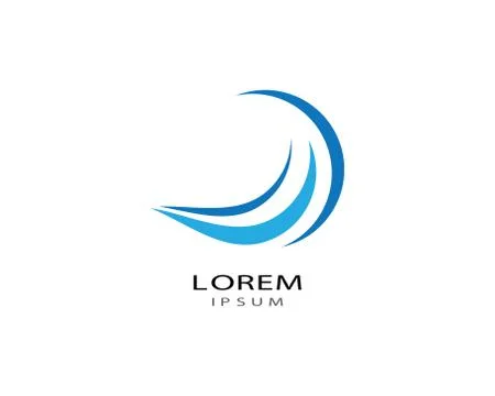 Wave symbol vector icon illustration design Stock Illustration