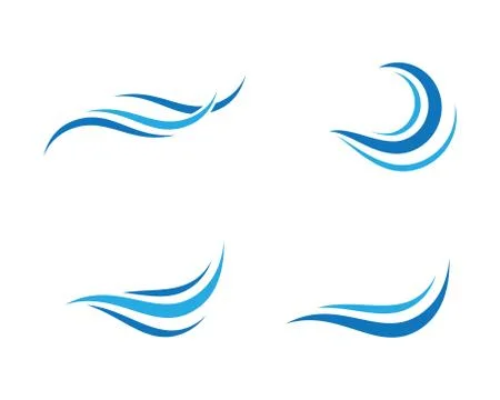 Wave symbol vector icon illustration design Stock Illustration