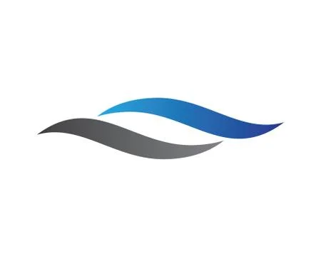 Wave symbol vector illustration design Stock Illustration