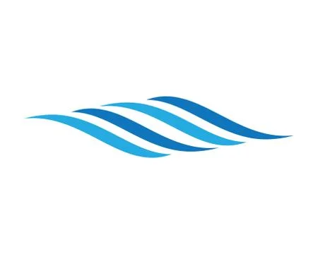 Wave symbol vector illustration design Stock Illustration