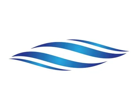 Wave symbol vector illustration design Stock Illustration