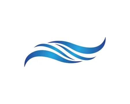 Wave symbol vector illustration design Stock Illustration