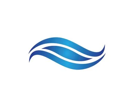 Wave symbol vector illustration design Stock Illustration