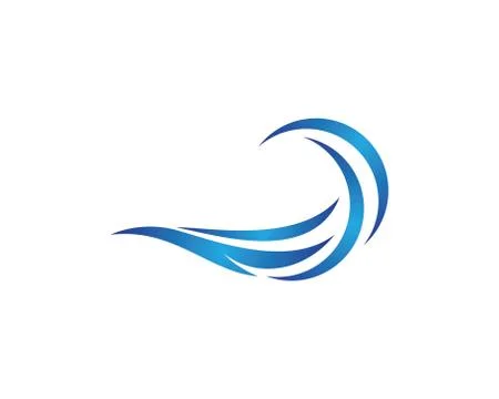 Wave symbol vector illustration design Stock Illustration