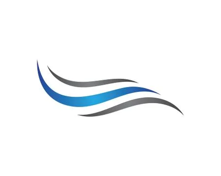 Wave symbol vector illustration design Stock Illustration