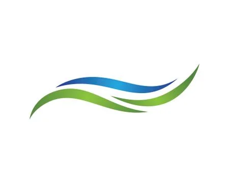 Wave symbol vector illustration design Stock Illustration
