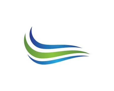 Wave symbol vector illustration design Stock Illustration
