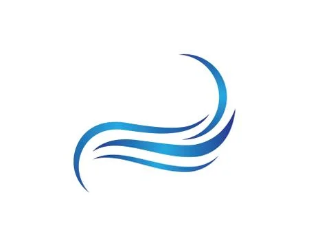 Wave symbol vector illustration design Illustrazione stock
