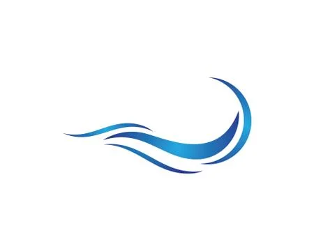 Wave symbol vector illustration design Stock Illustration