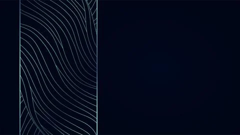 Wave textures on blue background with copy space vector stock Stock Illustration