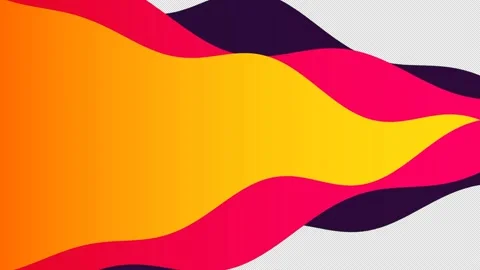 Wave Transition 5 Stock Footage 210474811