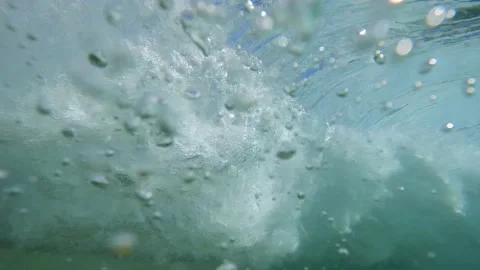 Wave underwater Video stock 231586822