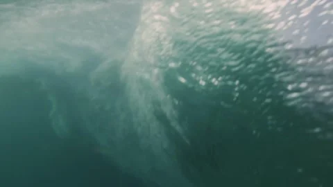 Wave, Underwater, Ocean, Motion Stock Footage 298372562