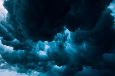 Wave underwater in ocean Foto stock