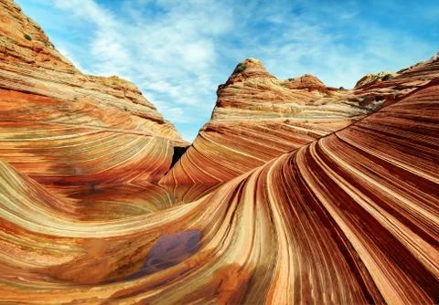 The Wave Utah Stock Photos