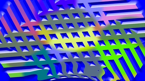 WAVE VARIATIONS 23,Abstract video background. 動画素材 65815368