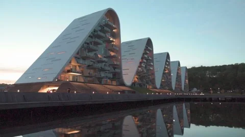 The Wave in Vejle Video stock 170028010