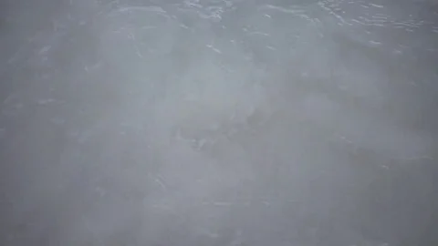 Wave washing on sandy beach Video stock 82972061