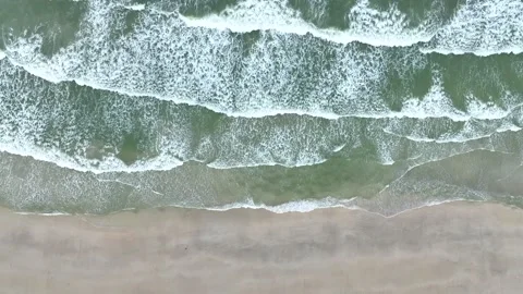 Wave water in the ocean background Stock Footage 199595646