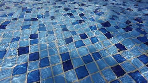 Wave of  water in pool Stock Footage 288215232